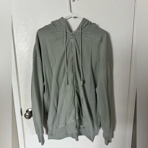 Brandy Melville Sage Zip Up